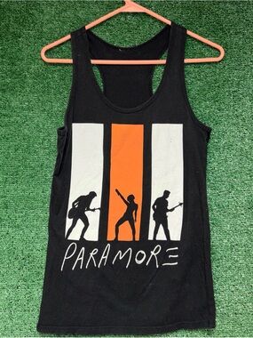 Paramore Vintage Y2K Tank Top Shirt XS Pop Punk Emo Haley